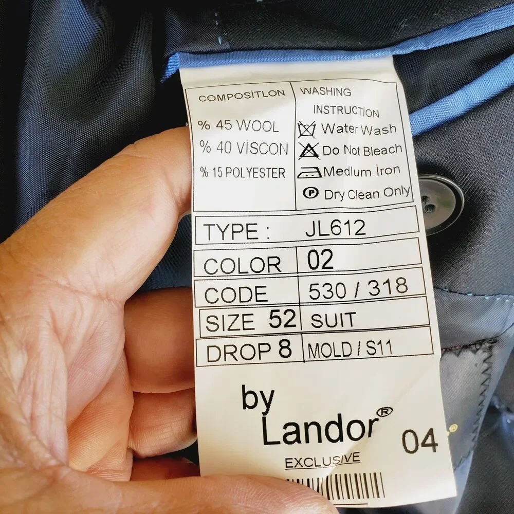 Landor Blazer Jacket Size 52